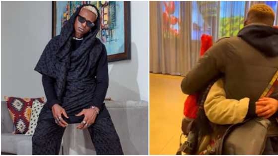 "Finally with my love": Hermes reunites with 2nd 'oyinbo' girlfriend, emotional video goes viral