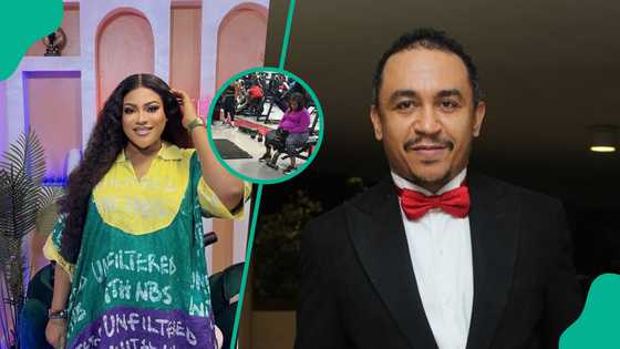 "Wetin flat tummy go cause": Daddy Freeze defends Nkechi Blessing over leaked gym photo