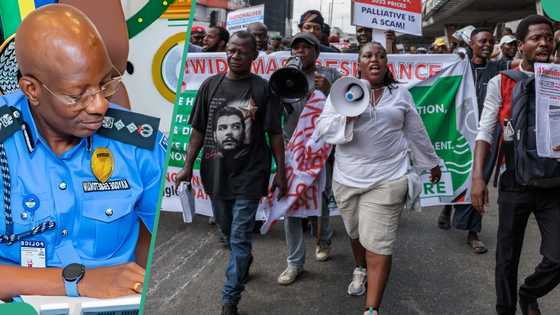 Hunger protest: IGP Egbetokun says police didn't use live ammunition on protesters