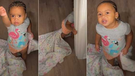 "She's trying to distract her": Funny little girl tricks mother to escape bedtime, video trends
