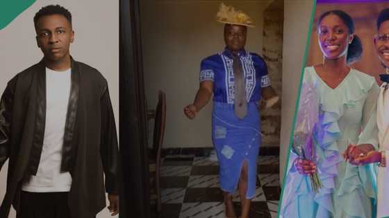 Single lady learns Moses Bliss’ fiancee's dance moves, begs people to tag Frank Edward, video trends