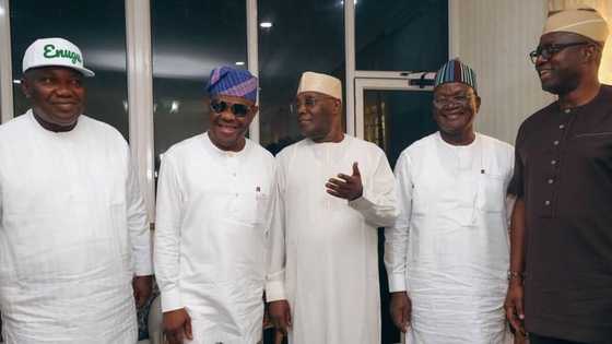Just in: Details emerge as Atiku, PDP governors meet in Abuja after Tinubu’s victory