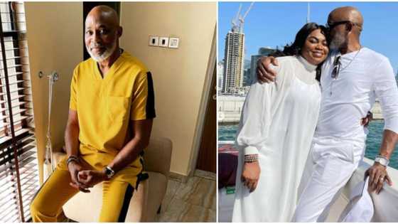20 years no be beans! Actor RMD marks wedding anniversary with his lovely wife (photo)