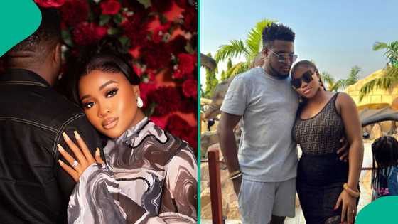 Veekee James and Femi mark 1st wedding anniversary with beautiful photos: “What a year it has been”