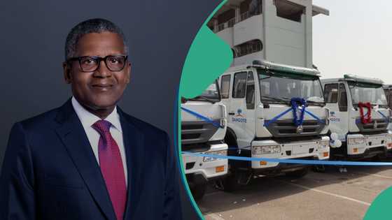 Dangote announces date to shift Nigerian operation from diesel to 1,500 CNG-powered trucks
