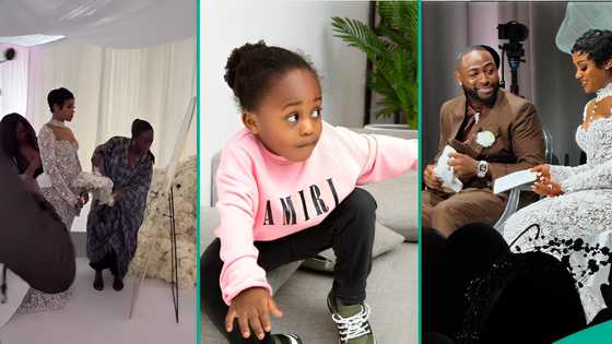 CHIVIDO: Lady who styled Chioma at Miami wedding shows how Davido’s wife honoured late son Ifeanyi