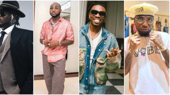 "This thing is looking like mourning": Davido's Mayorkun, Peruzzi, and Dremo remove their IG profile photos