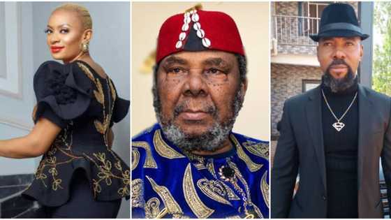 "Talk to your brother Yul": Linc’s comment on May’s birthday message to Pete Edochie at 76 stirs reactions