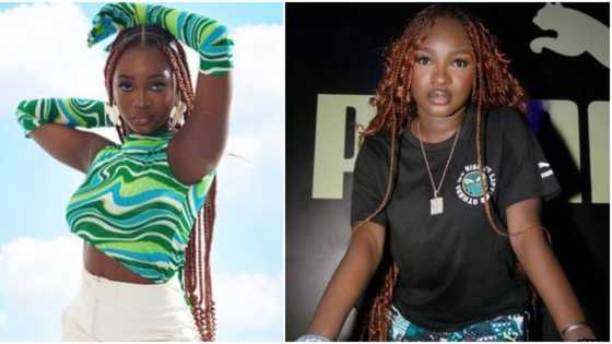 "Amazing voice but she seems shy": Netizens share opinions about Davido's new female artiste Morravey
