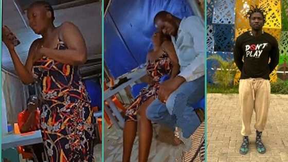 "VeryDarkMan": Nigerian lady nearly faints out of excitement while celebrating release of activist