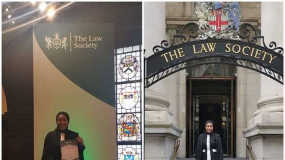 Hotunan: Haifaffiyar Jihar Kano Ta Zama Lauya A Manyan Kotunan Ingila Da Wales