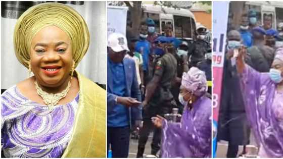 Celebrate them while they are alive: Veteran Actress Iya Awero gifted 3 Bedroom flat by Governor Sanwoolu