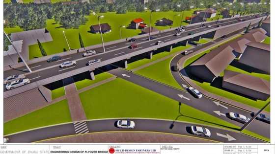 Enugu govt commences 1st flyover bridge project located at Nike Lake/T-Junction