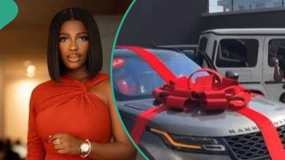 Hilda Baci acquires multimillion naira Range Rover on her 28th birthday, viral video stirs reactions