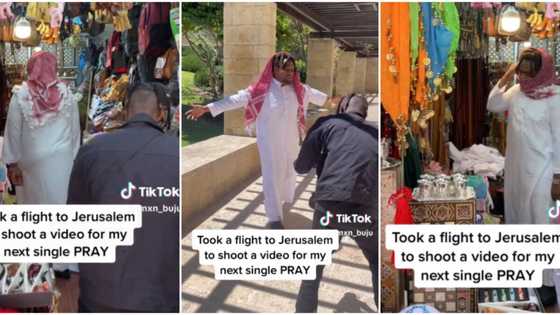 “No be small thing”: Singer Buju BNXN flies to Jerusalem to shoot music video, fans react as snippet trends