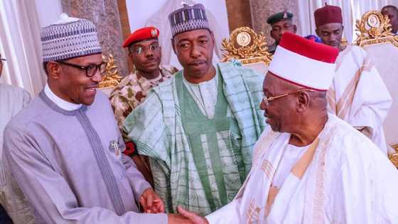 Buhari ya yi alkawarin sake gina gidajen da Boko Haram ta lalata a Auno