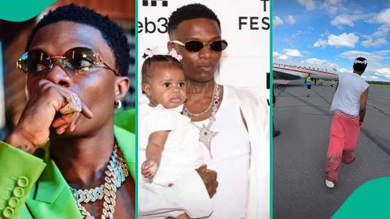 Wizkid and daughter Morayo head to Algeria for CANEX 2025 concert, singer reportedly paid N6.4bn