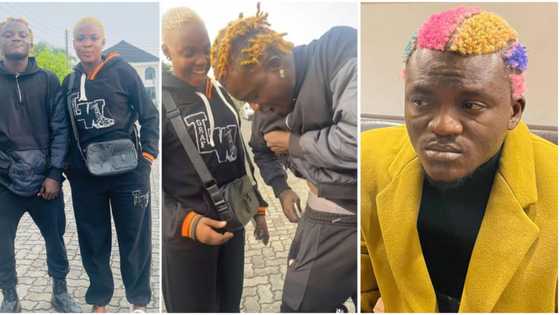 Portable Zazu quickly pockets foreign currencies as he unveils his female manager in funny video, many react