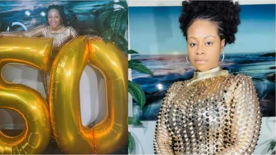 Beautiful woman who looks younger than her age marks 50th birthday, photos wow people