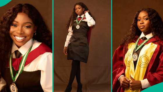 UNILAG first class mass com graduate shares CGPA, lists achievements as she celebrates convocation