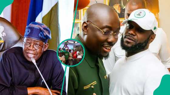 "On your mandate": Saheed Balogun, 9ice, other celebs declare support for Tinubu’s re-election bid
