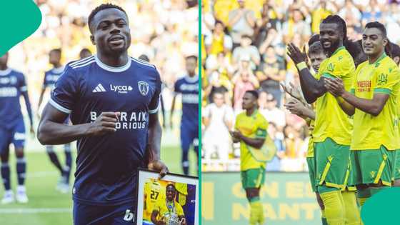 Super Eagles star receives standing ovation in France as he returns to club for pre-season