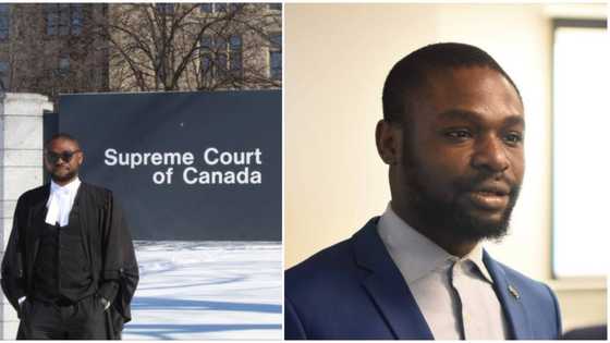 He made it: Young Nigerian man celebrates becoming a licensed lawyer in Canada years after leaving the country