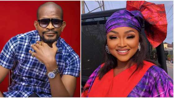 Do you want to be Adekaz's 3rd wife? Uche Maduagwu supports Mercy Aigbe after messy fight with Larritt