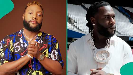 KCee's reaction to Burna Boy's massive diamond chain at Jowizaza's party trends: "Money pass money"