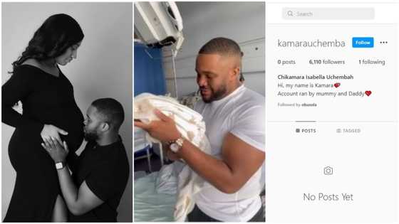 Nollywood actor William Uchemba and wife welcome their first child, Tonto Dikeh, Omotola, others rejoice