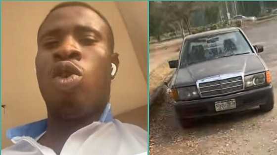 "She has been working for over 20 years": Man disappointed to see his matron's old Mercedes 190 car