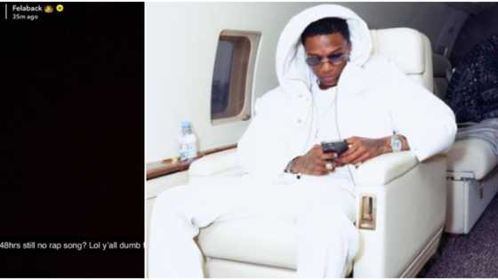 “48hrs still no rap song?” Wizkid continues to troll Nigerian rappers, calls them dumb