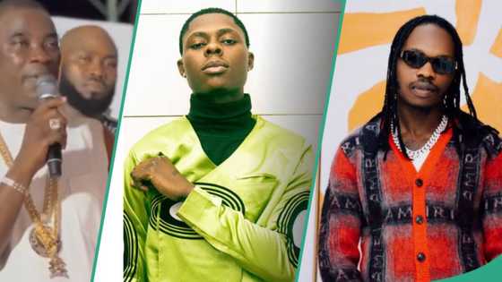 "His daughter is Naira Marley's lawyer" Netizens drag Kwam1 over tribute to late Mohbad at his party