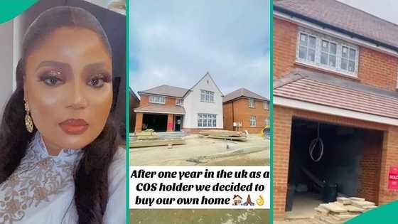 After 1 year of hustling in UK, Nigerian woman and family acquire magnificent duplex, video trends