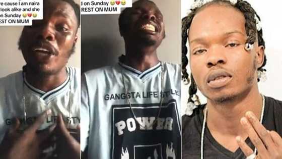 "Naira Marley didn't kill her": Reactions as singer's look-alike weeps over mum's death