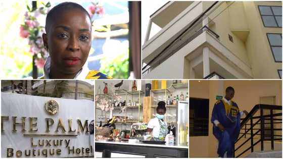 Woman who used to wash toilets to make money succeeds, now owns a big 5-star hotel, she speaks in video