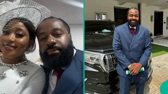 "I love you papi": Woman hails US-based husband who flies to Nigeria every 3 months for her