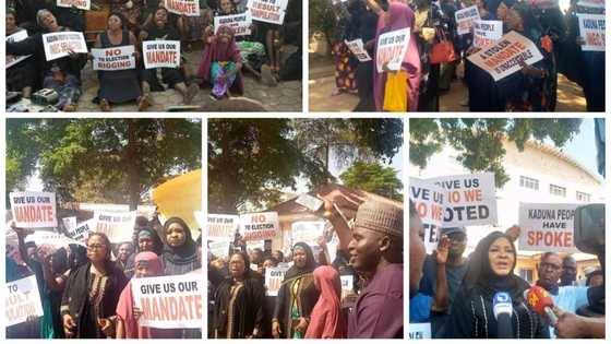Ana Azumi Dandazon Mata Sun Fito Zanga-Zanga a Jihar Kaduna, Sun Faɗi Buƙatarsu