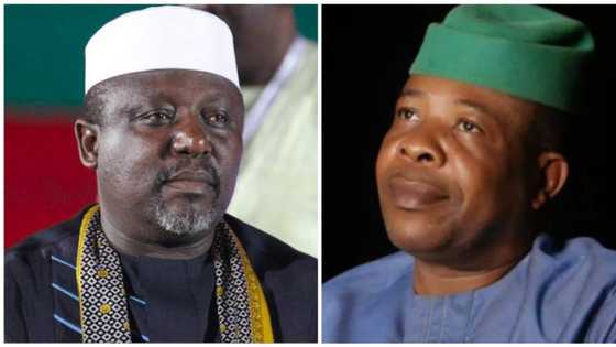 Duniya sabuwa: Bidiyon Okorocha da ahlinsa yayinda suke bikin tsige Ihedioha daga matsayin gwamna