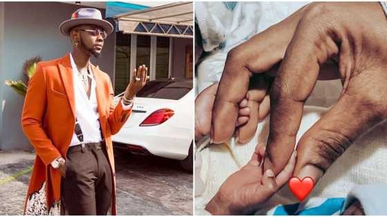 Double celebration: Singer Kizz Daniels becomes a dad on his birthday, welcomes twin boys Jelani and Jalil