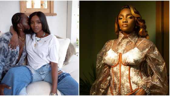 You are my favourite sign: Adekunle Gold pens birthday message to Simi, gives her his ATM card, she reacts