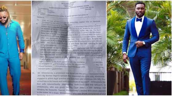 BBNaija winner Whitemoney and Pere featured in a recent DELSU exam, photo of the question paper goes viral