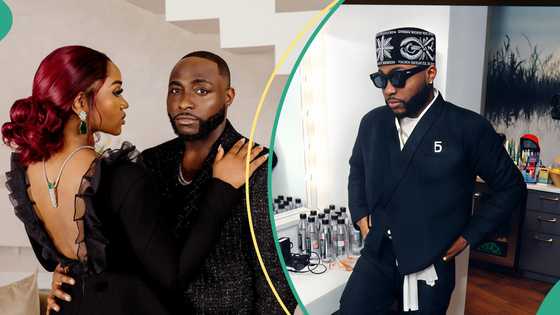 Davido lambasts troll who attacked his wife Chioma, netizens react: "Wish u could do same for Imade"