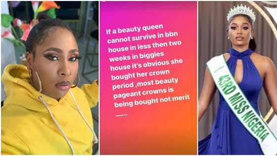 “It’s obvious Beauty bought her Miss Nigeria crown”: Actress Nnaji Charity blasts disqualified BBNaija star