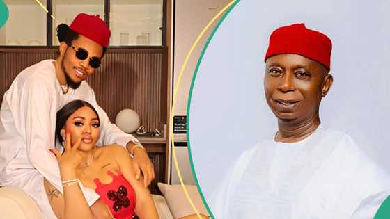 Regina Daniels' brother shares a picture of one of Ned Nwoko's 'thugs' who allegedly abused the actress