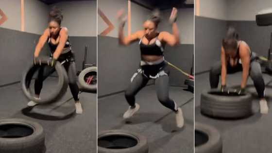 “World War 4 Is Coming”: Lady With Strong Bones Storms Gym in Video, Works Out With Full Energy, People Watch in Shock