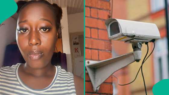 Lady laments as she can't leave her house because everywhere is wired with CCTV cameras