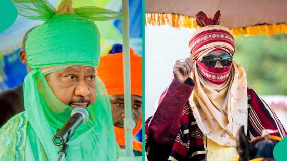 Rikici ya ɓarke da Aminu Ado Bayero ya zo wucewa ta Fadar Sarki Sanusi II a Kano