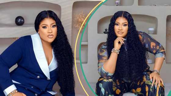 Nkechi Blessing announces her new man, flaunts gorgeous vacation photos: “The one who takes my pics”