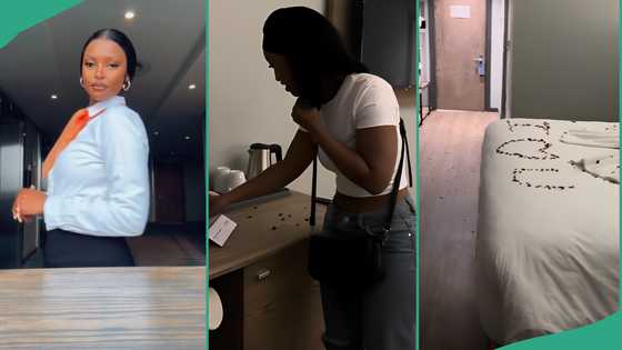 Lady confused as hotel assigns her to room couple had booked for their anniversary